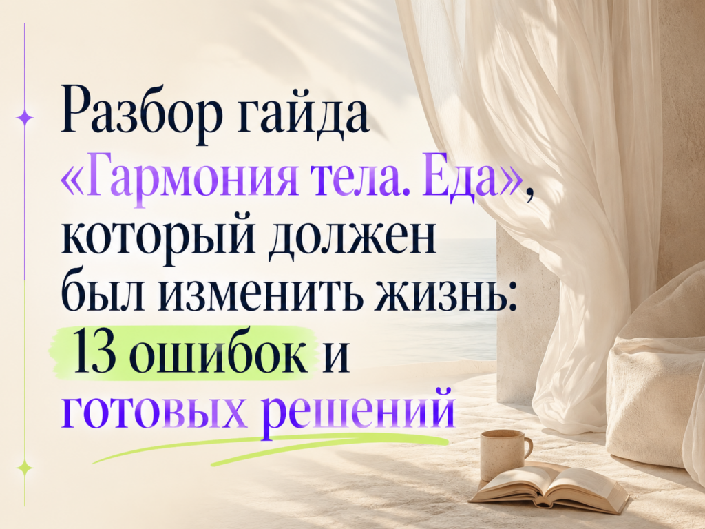 Разбор гайда