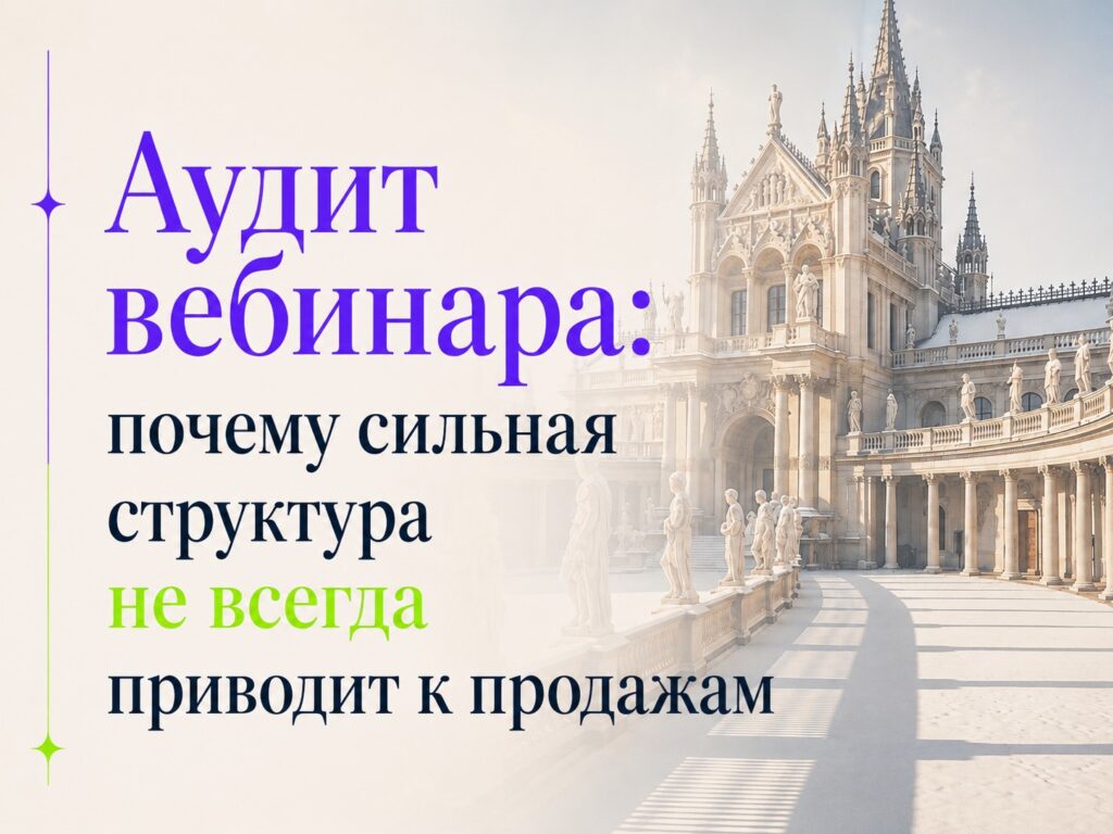 аудит вебинара